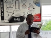 Bernardo Chirinos de visita en Monterrey